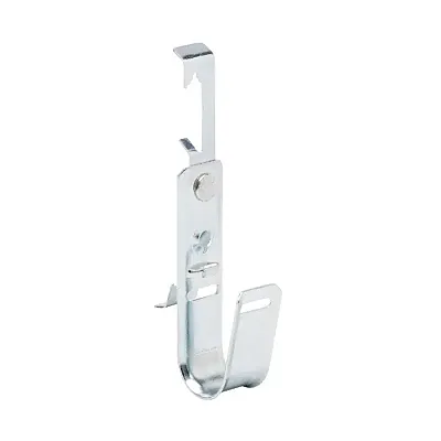 Cmple Wavenet 3/4Inch Universal Batwing J-Hooks, Galvanized Steel, For Cable Sup