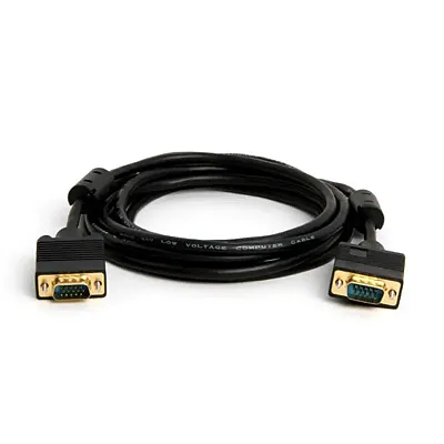 Cmple 311-N SVGA Super VGA M/M Monitor Cable w/ ferrites (Gold P