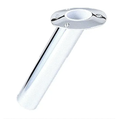 Lee'S 30° Chrome Flush Mount Rod Holder - 2.25" O.D.