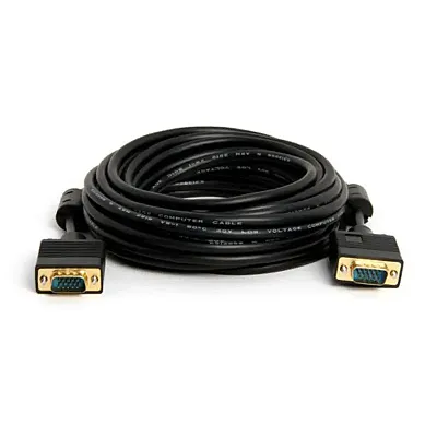 Cmple 313-N SVGA Super VGA M/M Monitor Cable w/ ferrites (Gold P