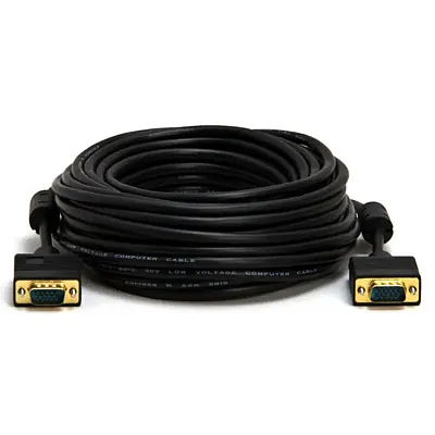 Cmple 314-N SVGA Super VGA M/M Monitor Cable w/ ferrites (Gold P