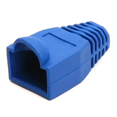Cmple 316-N RJ-45 Color Coded Strain Relief Boots - BLUE (50pcs)