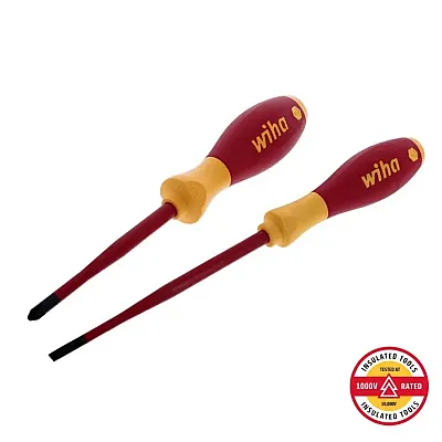 Wiha Insulated Slimline Screwdriver Set (2 Piece Set)