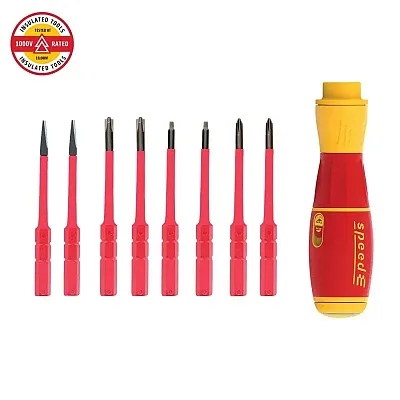 Wiha Insulated Speedeii Electric Screwdriver Slimline Blade Set (13 Piece Set)