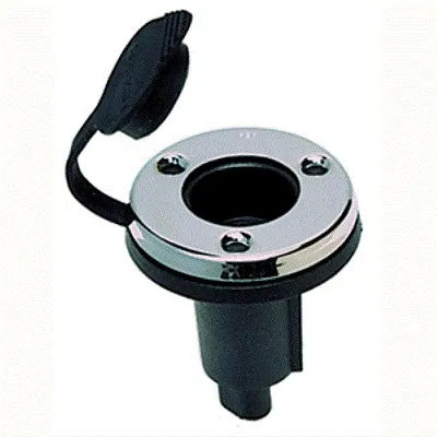 Perko Locking Collar Pole Light Mounting Base - 2 Pin - Round - 