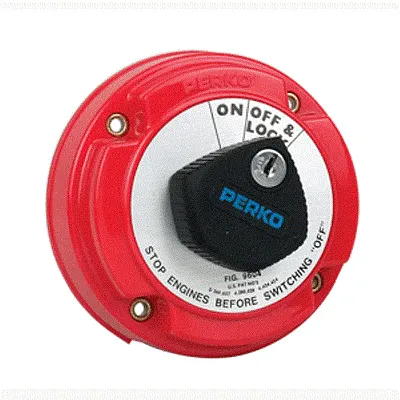 Perko Medium Duty Main Battery Disconnect Switch W/Alternator Fi