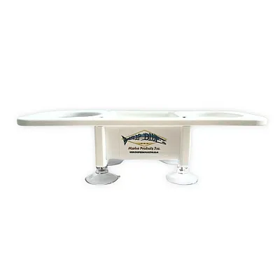 Deep Blue Marine Double Drink Holder w/Center Storage