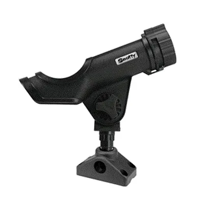 Scotty Powerlock Rod Holder Black W/241 Side/Deck Mount