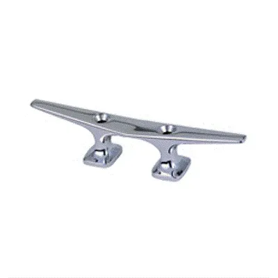Perko 6.5&quot; Open Base Cleat - Chrome Plated Zinc