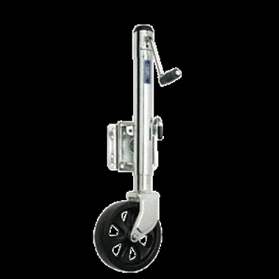 Fulton Single Wheel 1,500 Lb. Bolt-Thru Swivel Jack