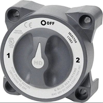 Blue Sea 11003 Hd-Series Battery Switch W/Alternator Field Disco