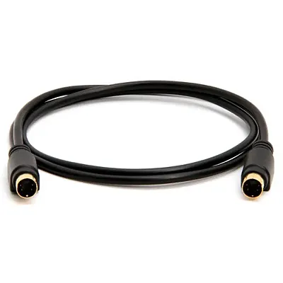 Cmple 352-N S-Video SVideo (SVHS) Gold Plated Cable 4 pin - 3 ft