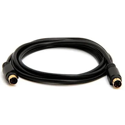 Cmple 353-N S-Video SVideo (SVHS) Gold Plated Cable 4 pin - 6 ft