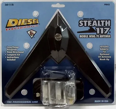 Black Stealth 117 Mobile Wing 360117Mb