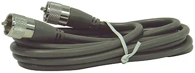 Barjan 360528 9&#039; Mini 8 Coax W/Pl259 Connectors