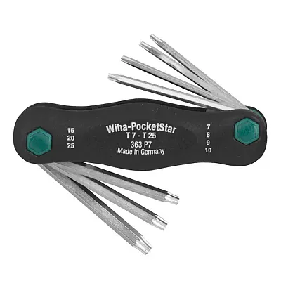 Wiha Torx Pocketstar Fold Out Set (7 Driver Set)
