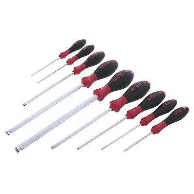 Wiha Softfinish Grip Magicring Ball End Metric Hex Driver (9 Piece)