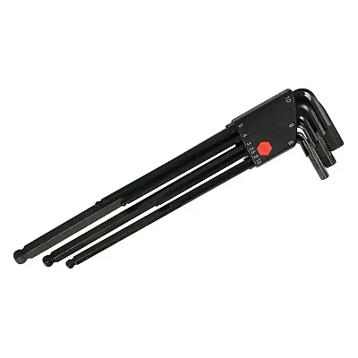 Wiha Long Arm Metric Ball End Hex L-Key Set (9 Piece Set)