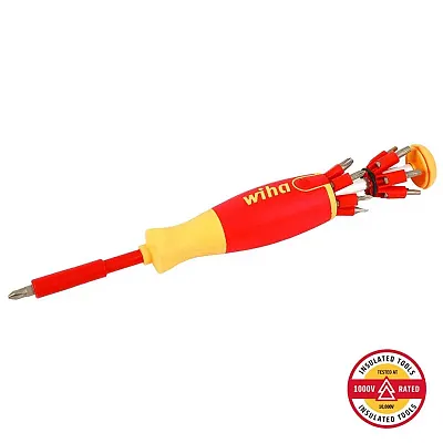 Wiha Insulated Ultra Driver 12-In-1 Insert Bit Holder