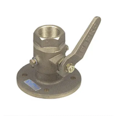 Perko 1-1/4" Seacock Ball Valve Bronze Made In The Usa