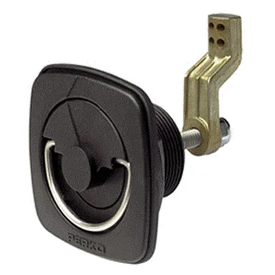 Perko Flush Latch - White