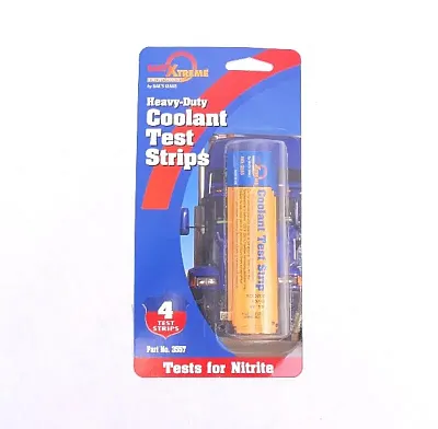 Barjan 4003557 Bars Xtreme - Heavy Duty Coolant Test Strips - 4 Strips - Tests F