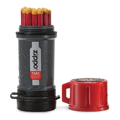 Zippo Typhoon Match Kit (1-Match Kit 15-Typhoon Matches 3-Strike