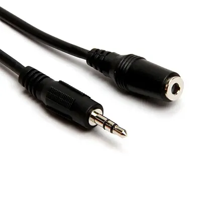 Cmple 409-N Stereo Audio Headphone Extension Cable 3.5mm -12 FT