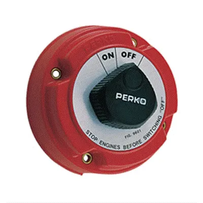 Perko Medium Duty Battery Disconnect Shut Off/On - 250 Amp Conti