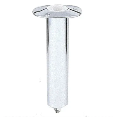 Lee&#039;s 0 Degree SS Flush Mount Swivel Base Rod Holder - 2&quot; x 9&quot; -