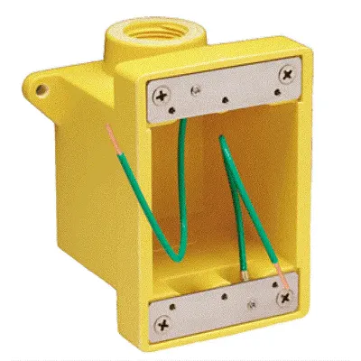 Marinco 6083CR FD Box w/&#190;&quot; K.O. Holes