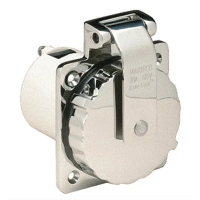 Marinco 303SSEL-B 30A Power Inlet - Stainless Steel - 125V