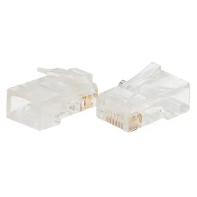 Cmple 436-N Cat5e MODULAR PLUGS RJ45 Solid 100 PACK