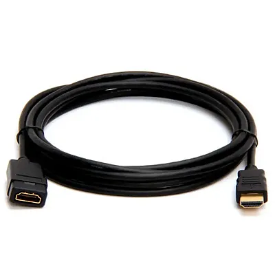 Cmple 450-N HDMI Cable M-F Extension (Gold Plated Connectors) -1