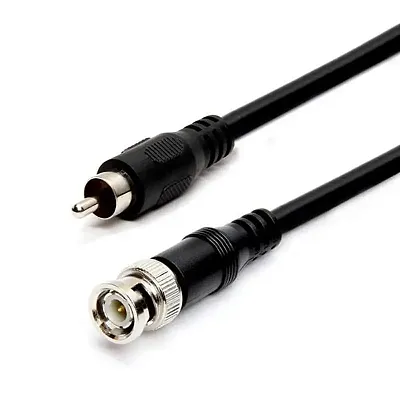 Cmple Bnc Male To Rca Male 75 Ohm Coaxial Cable Rg59U - 25 Feet 