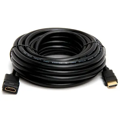 Cmple 454-N HDMI Cable M-F Extension (Gold Plated Connectors) -2