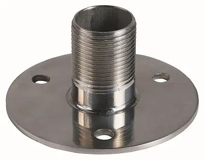 Ss Flange Mount Low Profile 1 1/2&quot; High 4710