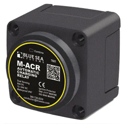 Blue Sea 7601 DC Mini ACR Automatic Charging Relay - 65 Amp