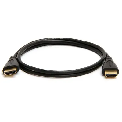 Cmple 481-N 30AWG HDMI Cable without Ferrite Cores - Black - 3FT