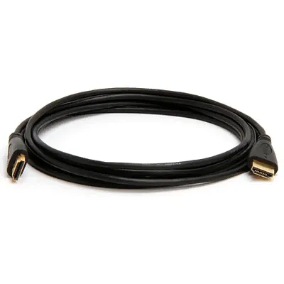 Cmple 485-N 30AWG HDMI Cable without Ferrite Cores - Black -10ft