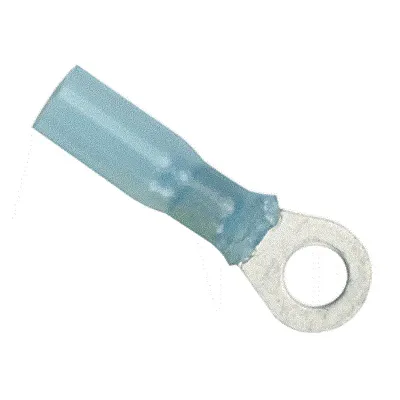 Ancor 16-14 Gauge - 1/4&quot; Heat Shrink Ring Terminal - 100-Pack