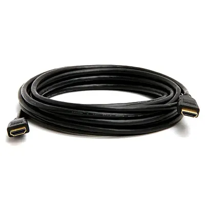 Cmple 487-N 30AWG HDMI Cable without Ferrite Cores - Black -15FT
