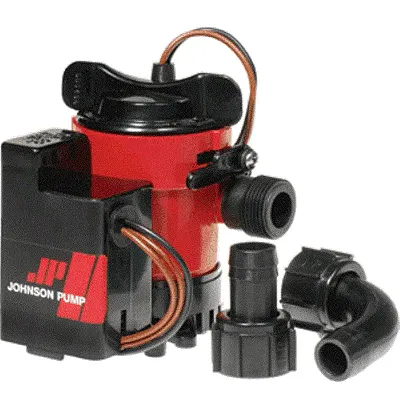 Johnson Pump Cartridge Combo 1000GPH Auto Bilge Pump w/Switch - 