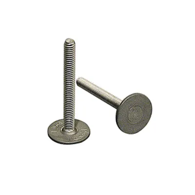 Weld Mount 1.25&quot; Tall Stainless Panel Stud w/0.62&quot; Base & #8 x 3