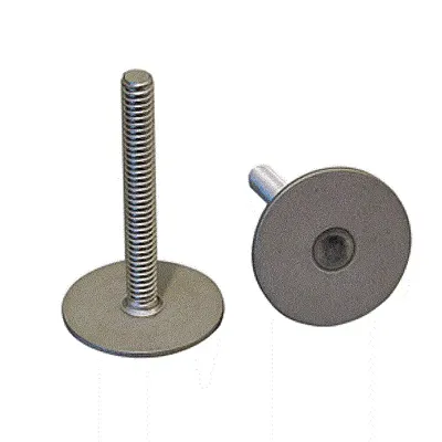 Weld Mount 1&quot; Tall Stainless Stud w/1/4&quot; x 20 Threads - Qty. 10