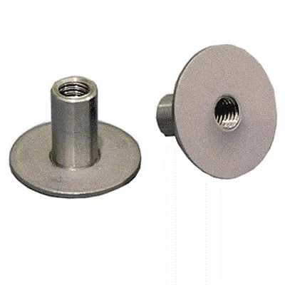 Weld Mount 2&quot; Tall Stainless Stud w/1/4&quot; x 20 Threads - Qty. 10