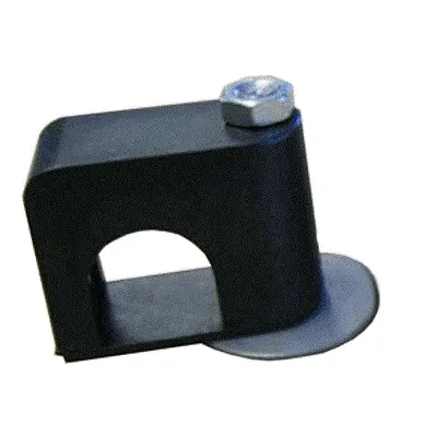 Weld Mount Single Poly Clamp f/1/4&quot; x 20 Studs - 1/2&quot; OD - Requi
