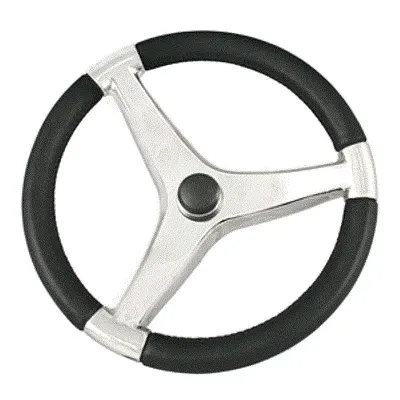 Schmitt Evo Pro 316 Cast Stainless Steel Steering Wheel - 13.5"D