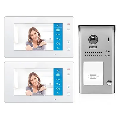 Cmple Video Door Phone Doorbell Entry System, Dx4721M/Id - 1 Apartment Audio/Vid
