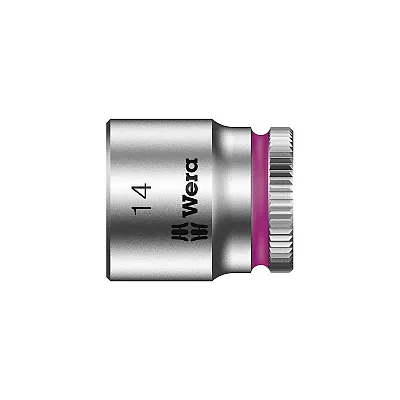 Wera Zyklop 1/4??? Drive Metric Socket - 14Mm